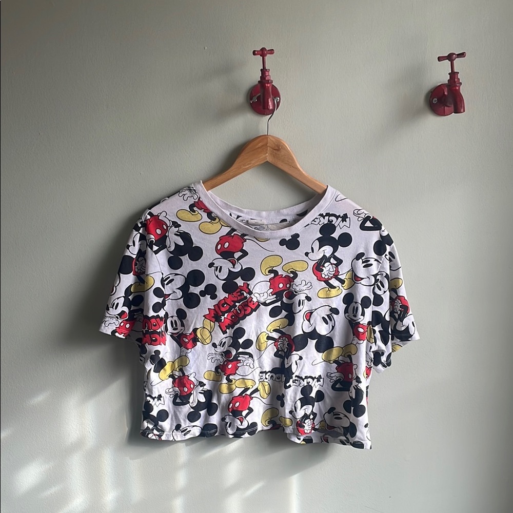 DISNEY || Mickey Mouse Crop Top Size XL